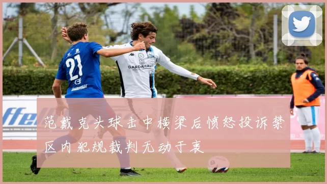范戴克头球击中横梁后愤怒投诉禁区内犯规裁判无动于衷